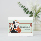 Dorothy Parker Quote Briefkaart (Staand voorkant)