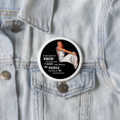 Dorothy Parker: Wit & Wisdom Ronde Button 7,6 Cm (In situ)