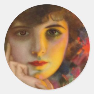 Dorothy Phillips Ronde Sticker