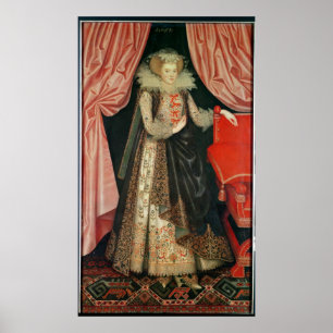 Dorothy St. John, Lady Cary, c.1614 Poster