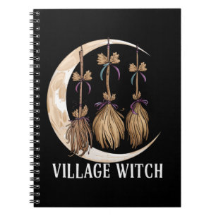 Dorp Heks Gothic Occult Wicca Heidens Natuur Notitieboek