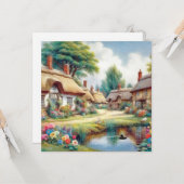 dorp kaart (Voorkant / Achterkant in situ)