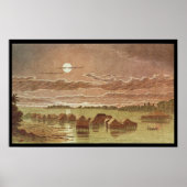 dorp op Basilan, Filipijnen Poster (Voorkant)