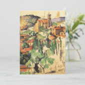 Dorp van Gardanne door Paul Cezanne,  kunst (Staand voorkant)