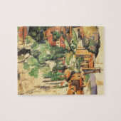 Dorp van Gardanne door Paul Cezanne, kunst Legpuzzel (Horizontaal)
