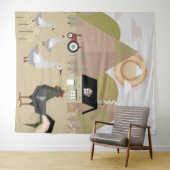 dorp wandkleed (In Situ (horizontaal))