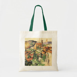 Dorpsgemeenschap van Gardanne door Paul Cezanne, V Tote Bag