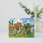 Dorpstraat van Vincent van Gogh Briefkaart (Staand voorkant)