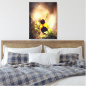 Dorpswever Canvas Afdruk (Insitu (Slaapkamer))