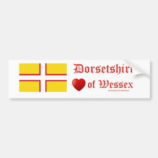 Dorset Flag Bumpersticker