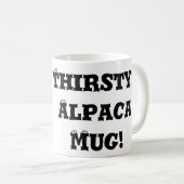 Dorst?  Alpaca Mok! Koffiemok (Voorkant rechts)
