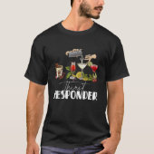 Dorst Responder Fun Bartender Mixologist T-shirt (Voorkant)
