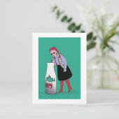 Dorsty redhead briefkaart (Staand voorkant)