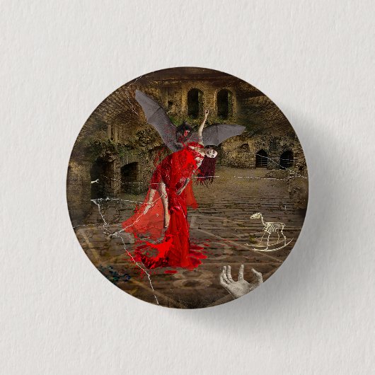 Dorsty Ronde Button 3,2 Cm (Voorkant)