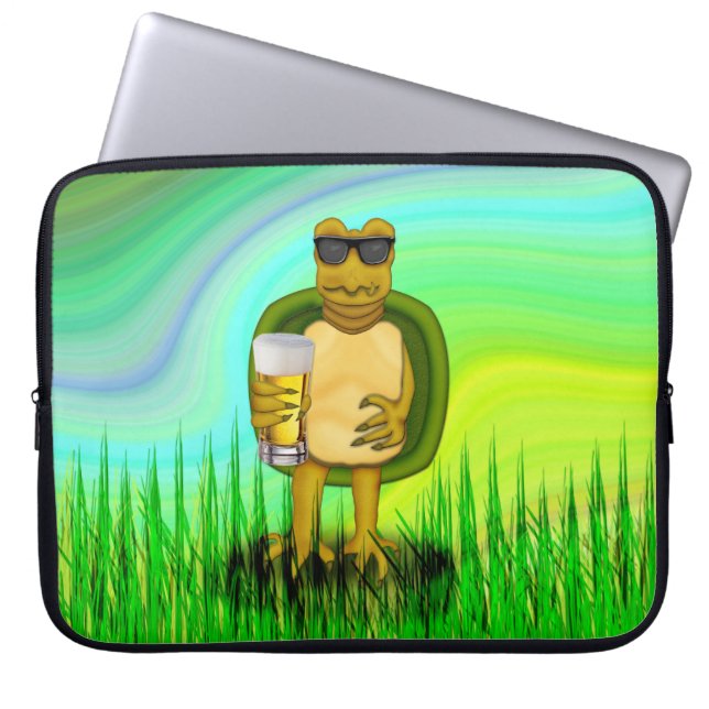 Dorsty Turtle Laptop Sleeve (Voorkant)