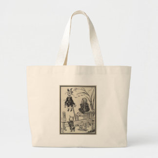 Dorthy, Scarecrow en Toto Grote Tote Bag