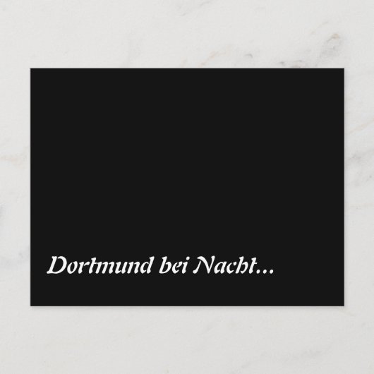 Dortmund bei Nacht Briefkaart (Voorkant)