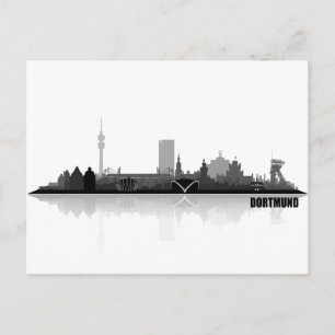 Dortmund City Skyline Briefkaart