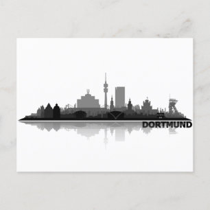 Dortmund City Skyline - carte postale
