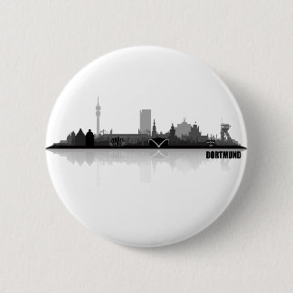 Dortmund City Skyline Ronde Button 5,7 Cm
