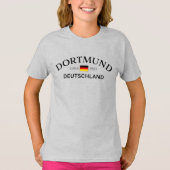 Dortmund Deutschland Coordinates German Kids T-shirt (Voorkant)