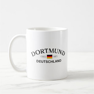 Dortmund Duitsland Coördinaten Duits Koffiemok