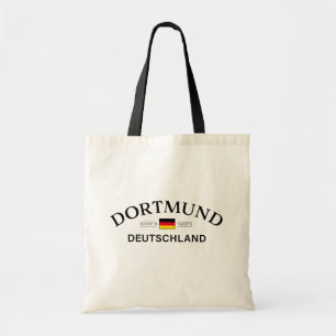 Dortmund Duitsland Coördinaten Duits Tote Bag