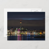 Dortmund, Duitsland skyline night Briefkaart (Voorkant / Achterkant)