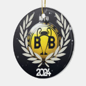 DORTMUND GEÏNSPIREERD KERAMISCH ORNAMENT (Links)