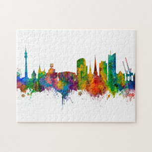 Dortmund Germany Skyline Legpuzzel