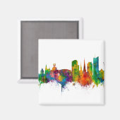 Dortmund Germany Skyline Magneet (Voorkant / Achterkant)