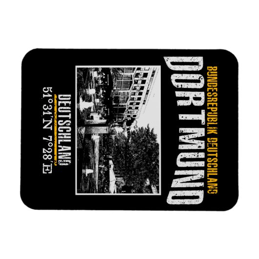 Dortmund Magneet (Horizontaal)