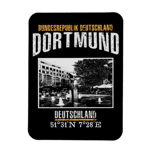 Dortmund Magneet (Verticaal)