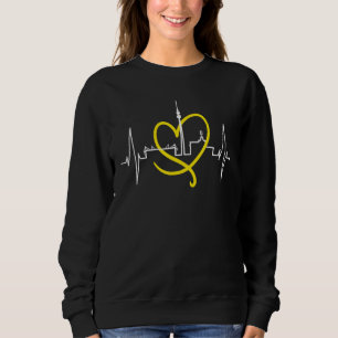 Dortmund Skyline Heartbeat Ruhrpott Duitsland I Lo Trui
