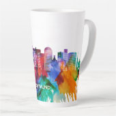 Dortmund Skyline Latte Mok (Rechterhoek)