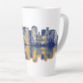 Dortmund Skyline Latte Mok (Rechterhoek)