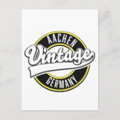 Dortmund  stijl logo, briefkaart (Voorkant)