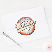 Dortmund stijl logo, ronde sticker (Envelop)