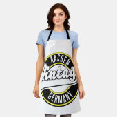 Dortmund  stijl logo, schort (Gedragen)