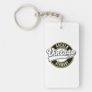 Dortmund vintage stijl logo, sleutelhanger