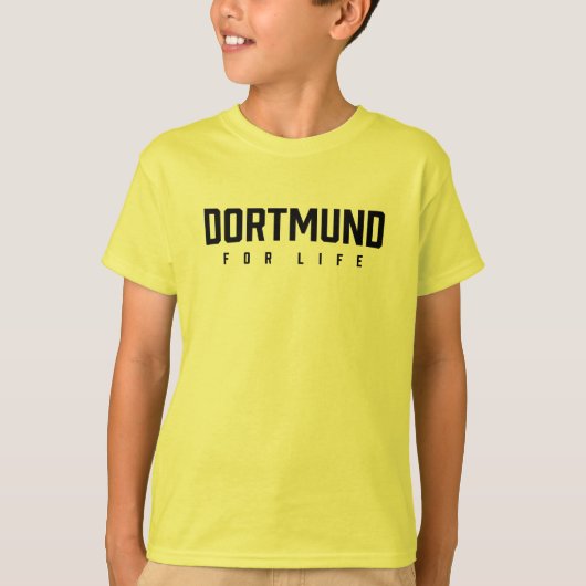Dortmund voor het leven t-shirt (Voorkant)