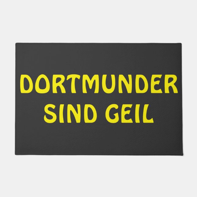 Dortmunder sind geil Design  Deurmat (Voorkant)
