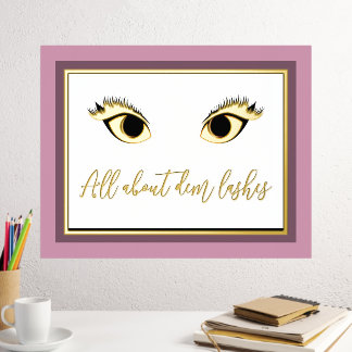 Dorure Tout sur les impressions de fond Dem Lashes