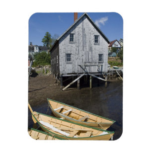 Dory bouwer,Lunenburg, Nova Scotia, Canada Magneet