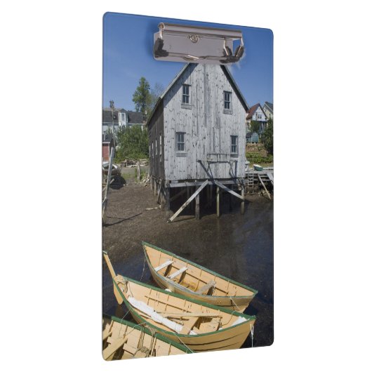 Dory builder, Lunenburg, Nova Scotia, Canada Klembord (Rechts)