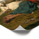 Dos amigos (1866), ingediend door Joaquin Agrasot Poster (Hoek)