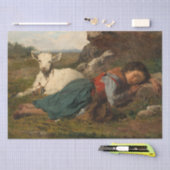 Dos amigos (1866), ingediend door Joaquin Agrasot  Tissuepapier (Craft)