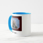 "Dos de Kick'n !" Tasse de loutre de mer (Devant gauche)