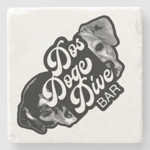 Dos Doge Dive Bar Stenen Onderzetter
