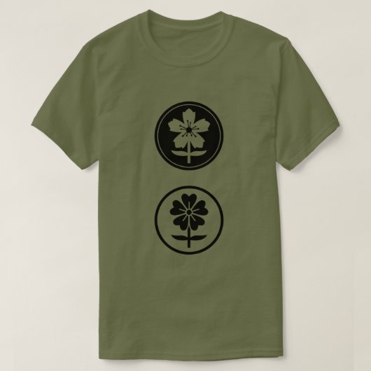 dos flores t-shirt (Design voorkant)
